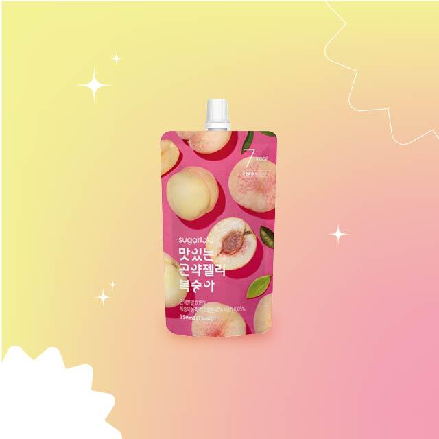 蒟蒻果凍飲-水蜜桃風味