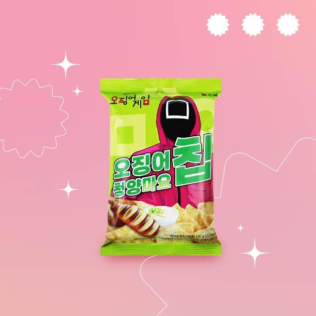 魷魚遊戲-青陽辣椒風味洋芋片