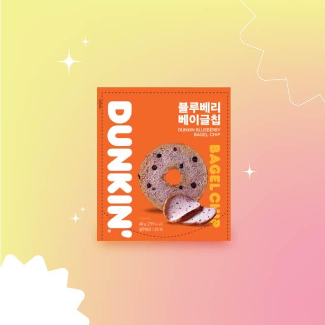 DunKin 藍莓貝果餅