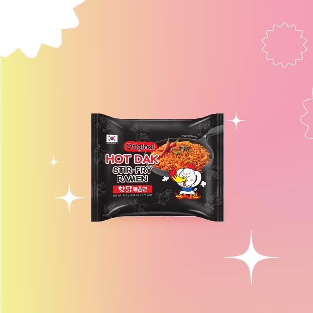 HOTDAK 炒火辣雞風味麵
