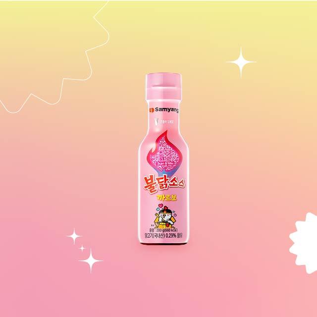 三養火辣雞肉奶油白醬風味辣醬