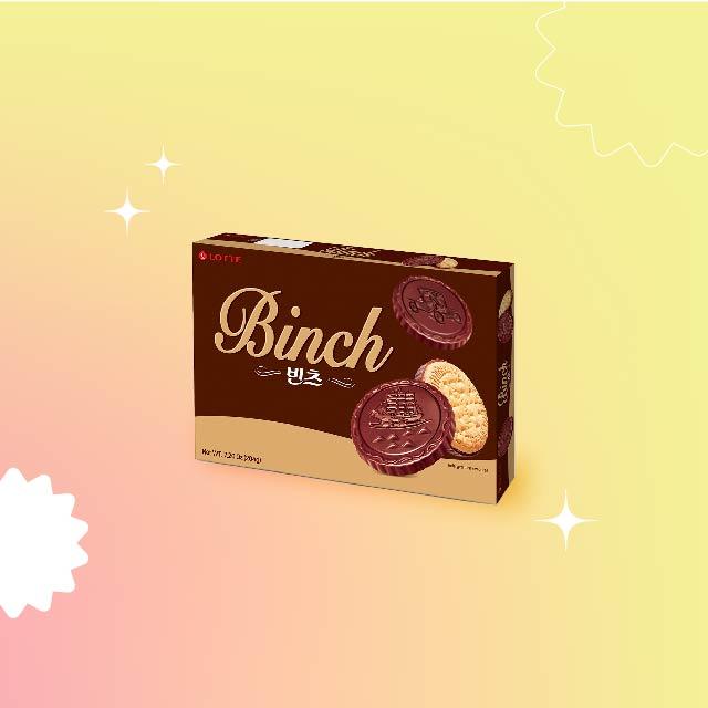 韓國樂天BINCH 巧克力餅乾
