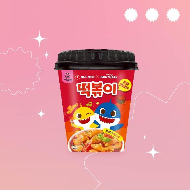 農心泰耕 BABY SHARK造型年糕 (香甜微辣味)