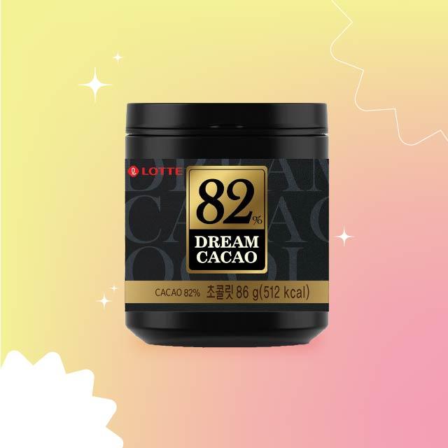 韓國樂天骰子巧克力82%