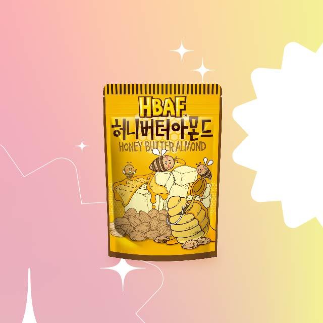 韓國 HBAF 蜂蜜奶油杏仁