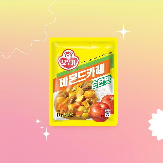 韓國OTTOGI 不倒翁 蜂蜜蘋果咖哩1kg