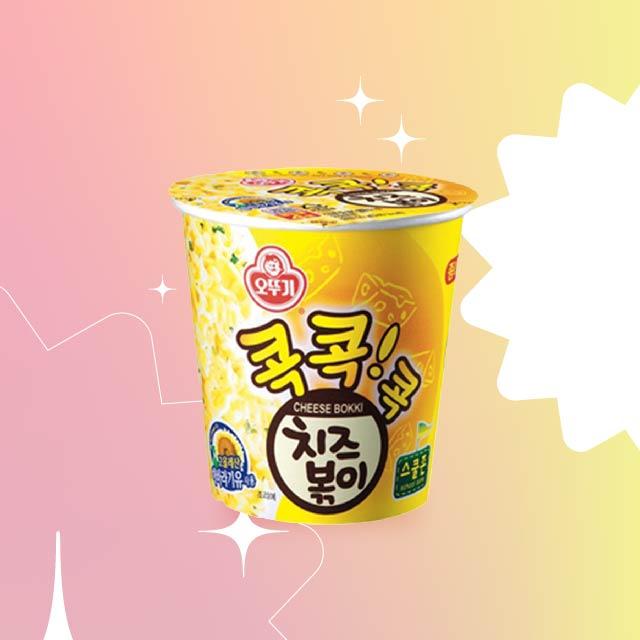 不倒翁起司風味乾拌杯麵