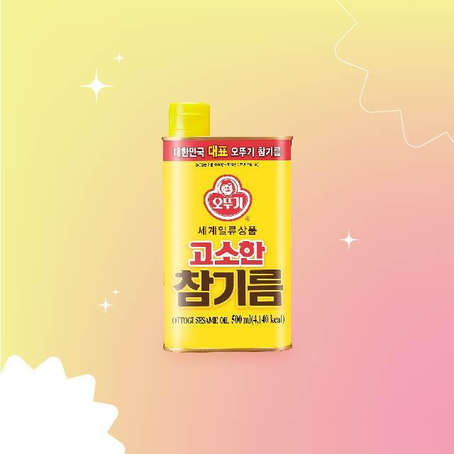 韓國OTTOGI 不倒翁 芝麻油500ml