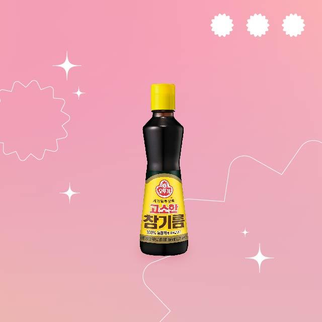 韓國不倒翁 純芝麻油160ml