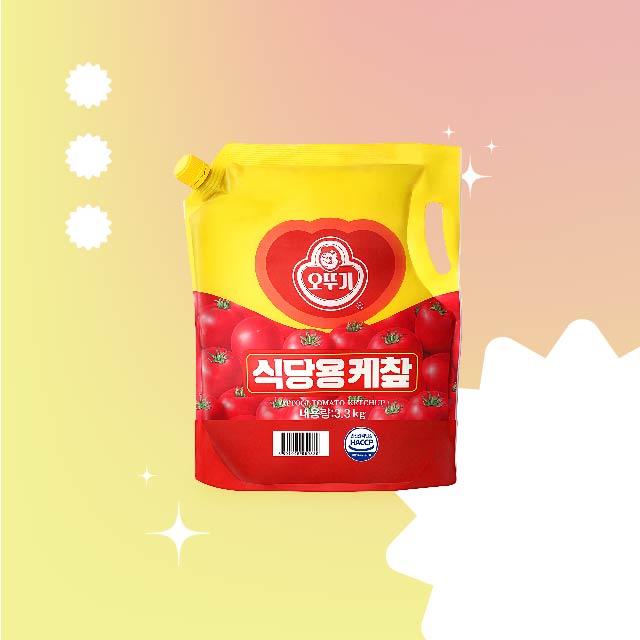 韓國OTTOGI 不倒翁 番茄醬3.3kg