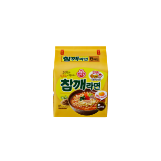 참깨라면5입(정면)