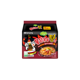 三養火辣雞肉風味湯麵(145g5入)