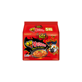 三養火辣雞肉風味鐵板炒麵-2倍辣風味(袋裝)