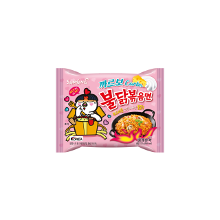 三養火辣雞肉風味鐵板炒麵-奶油白醬風味(單包)