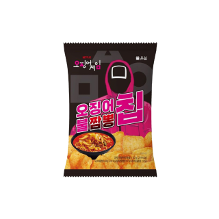 魷魚遊戲洋芋片-炒馬麵風味