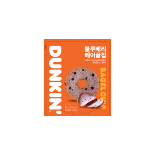 DunKin 藍莓貝果餅
