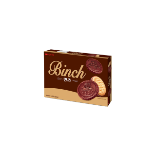 韓國樂天BINCH 巧克力餅乾