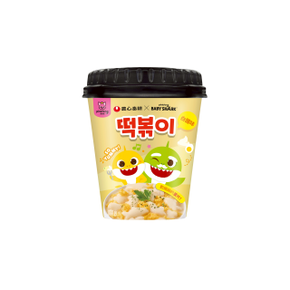 農心泰耕 BABY SHARK造型年糕 (白醬味)