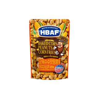HBAF烤玉米味花生玉米粒120g