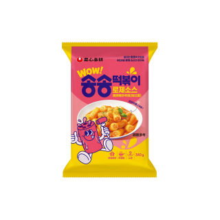 農心泰耕 洞洞辣炒年糕 (粉紅醬)